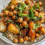 Gochujang Potatoes and Chickpeas