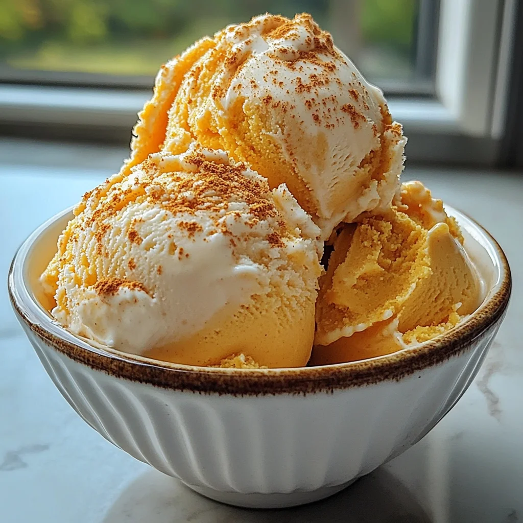 Pumpkin Cheesecake Ice Cream