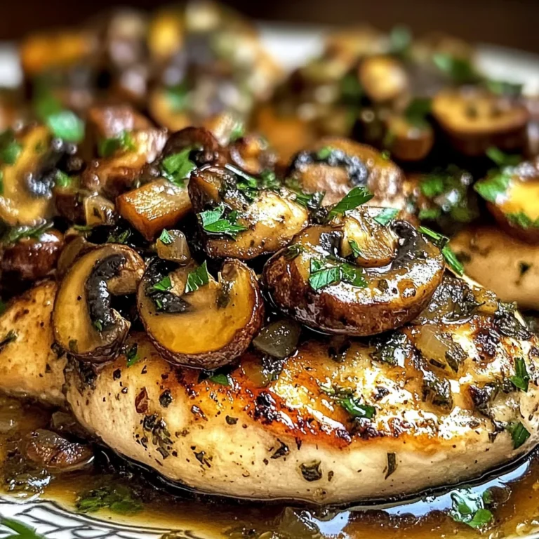 Savory Herb-Roasted Mushroom Chicken: An Amazing Ultimate Recipe