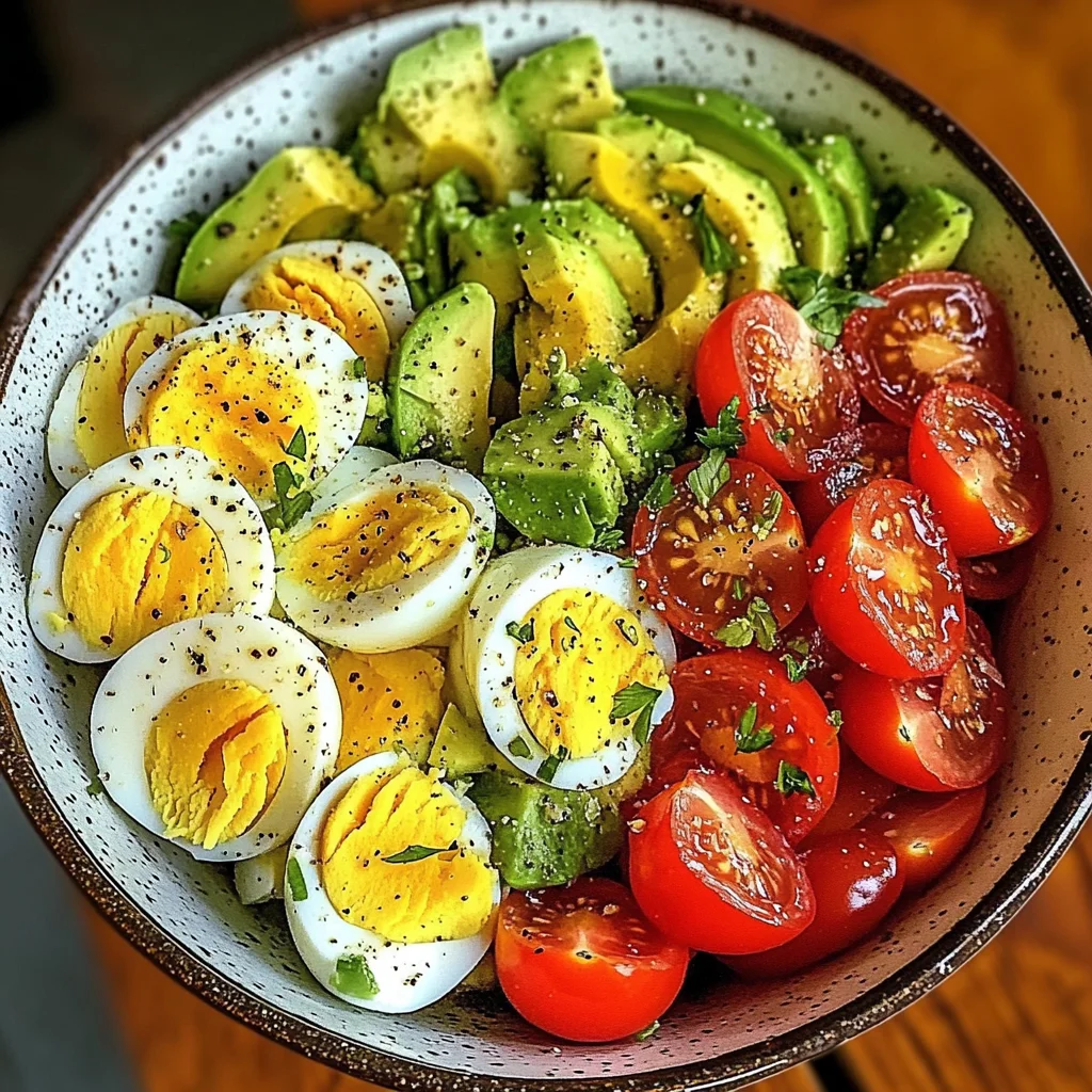 Avocado Egg Salad Bowl
