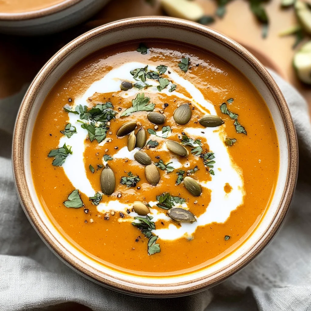Coconut Curry Pumpkin Soup