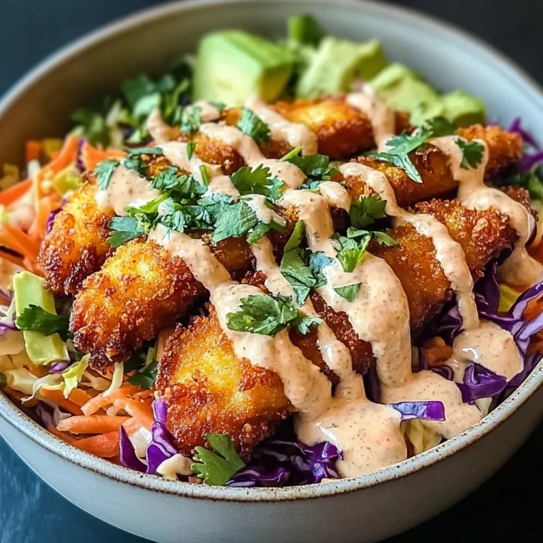 Crispy Fish Taco Bowls