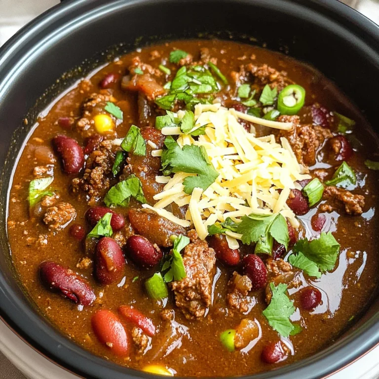 Slow Cooker Chili Con Carne