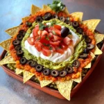 Spiderweb Seven Layer Dip Board