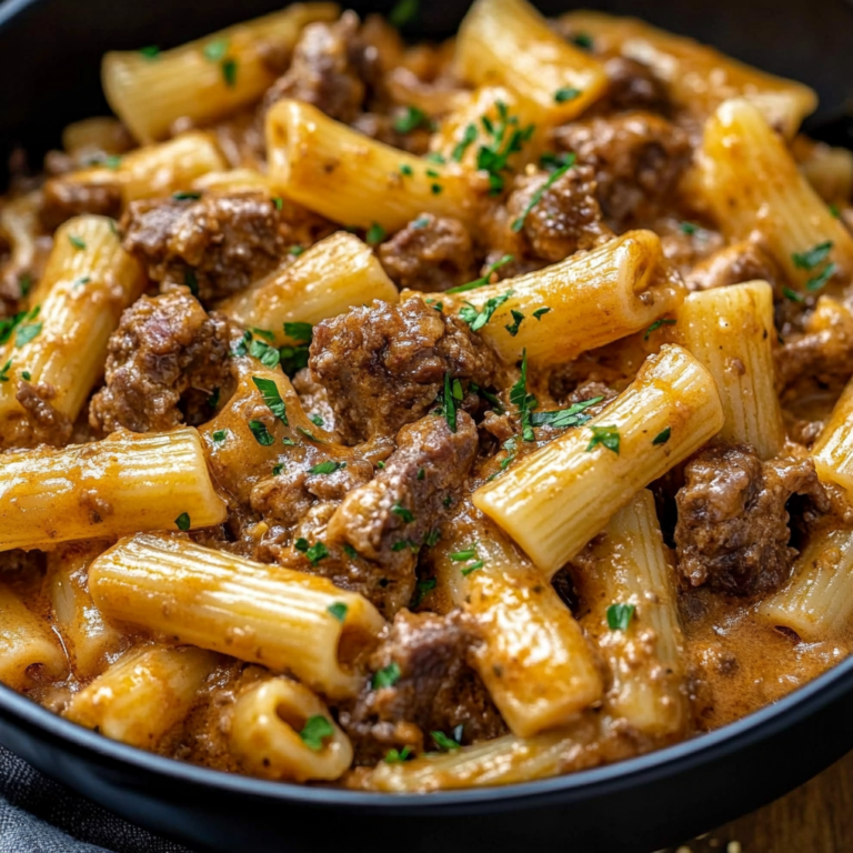 Creamy Beef Pasta Recipe