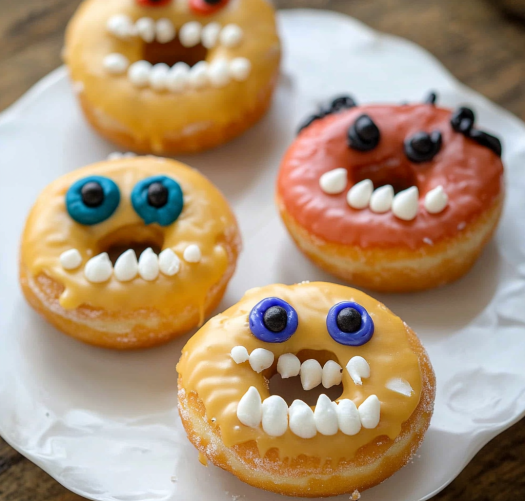 Halloween Monster Donuts
