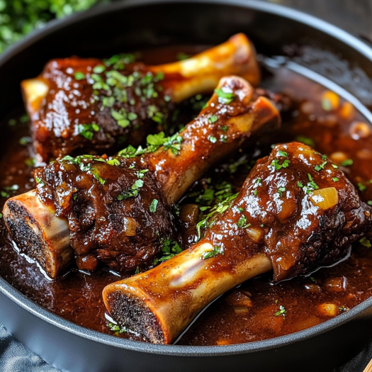 apple vinegar Braised Lamb Shanks